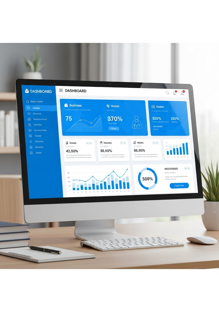 中小企業に最適化されたシンプルなUI
