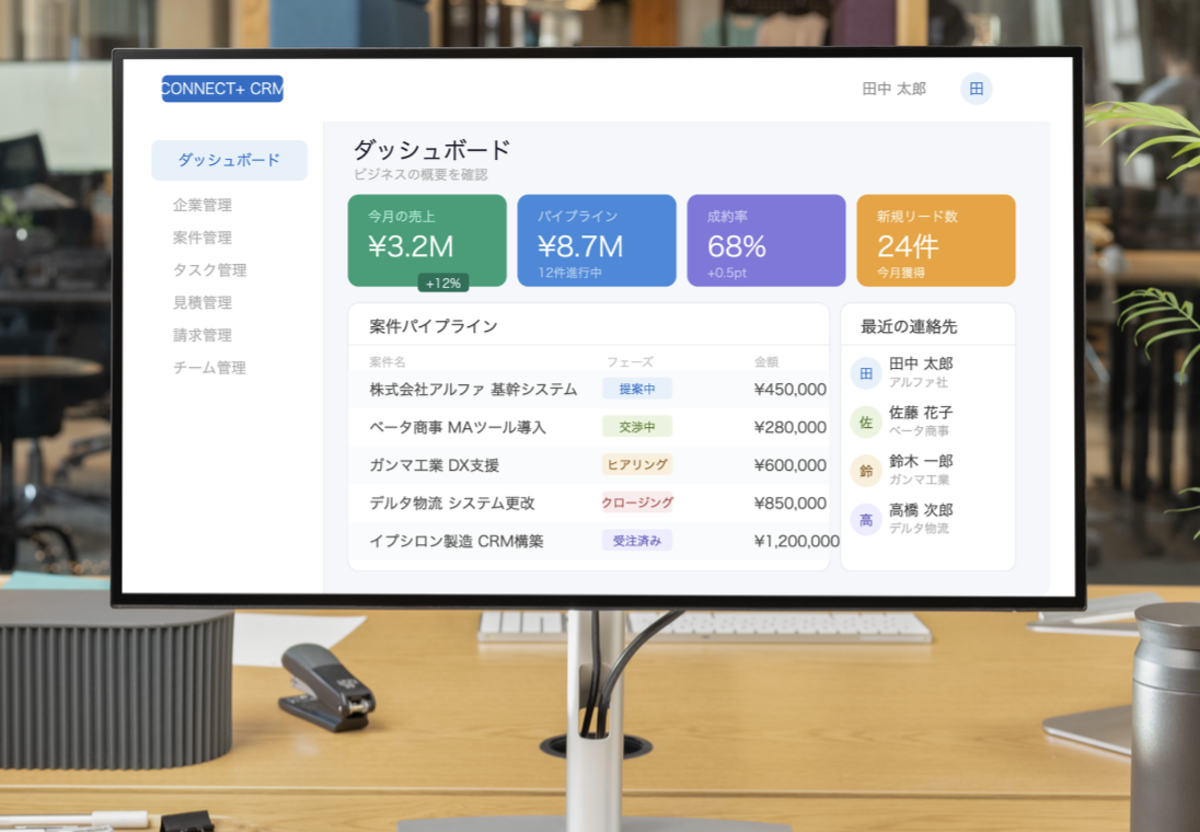 顧客管理システム（CRM・SFA）